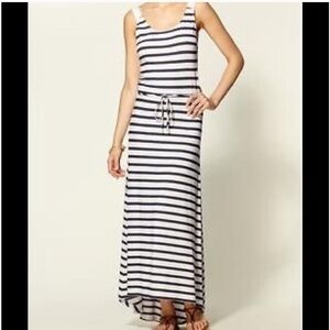 NWT! AG Striped Maxi Dress